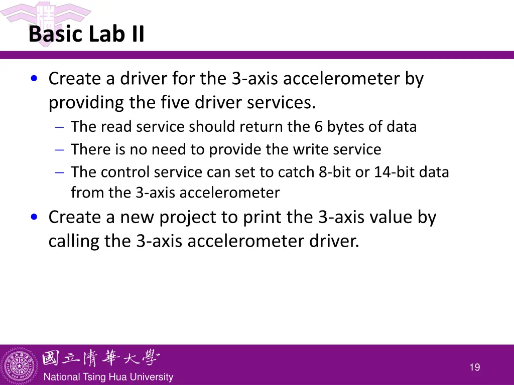 basic lab ii