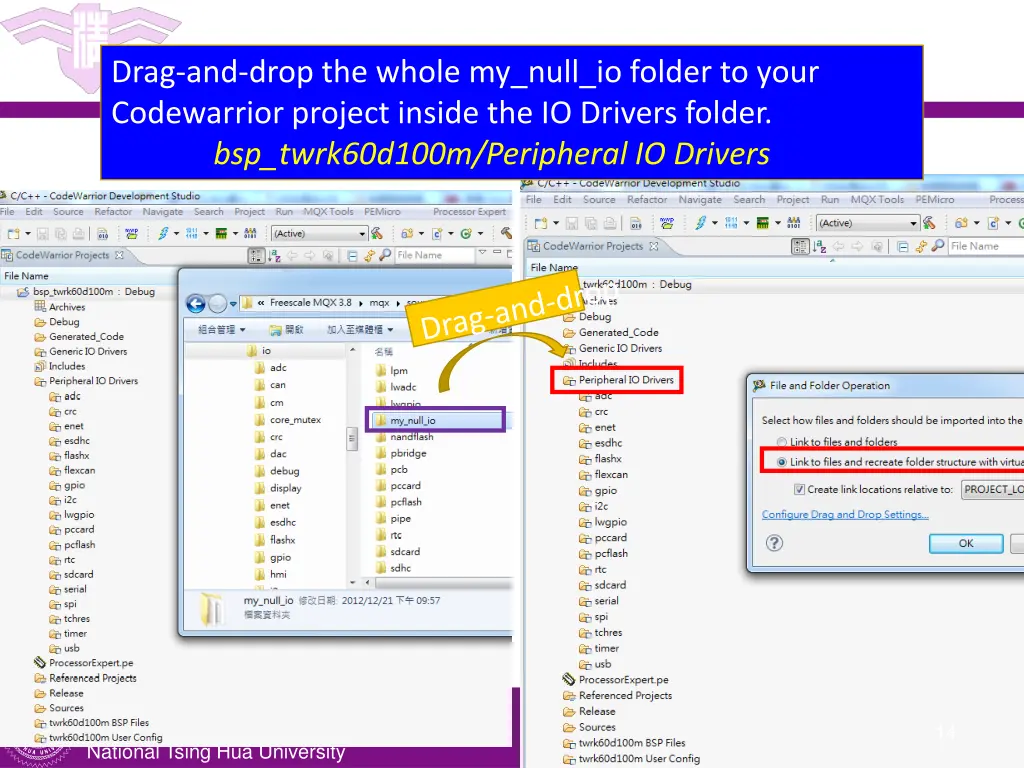 drag and drop the whole my null io folder to your