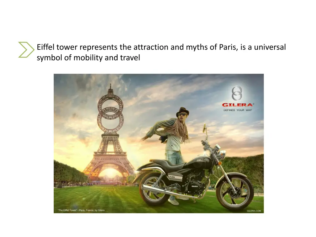 eiffel tower represents the attraction and myths