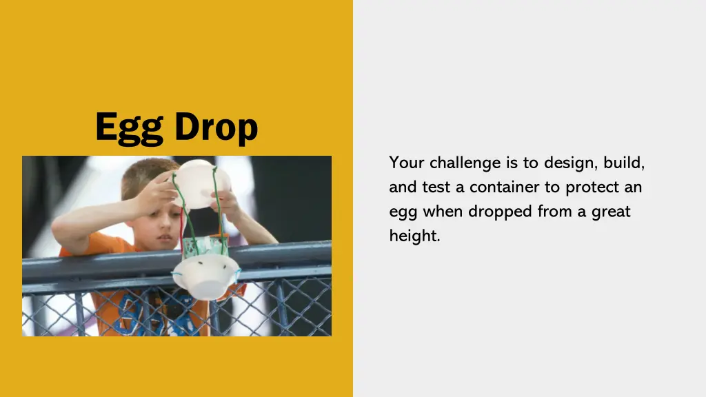 egg drop