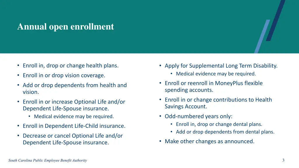 annual open enrollment 1