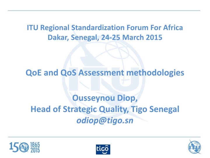 itu regional standardization forum for africa