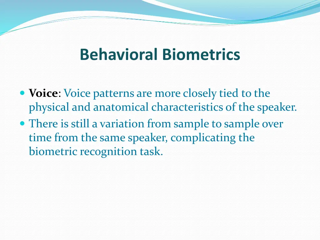 behavioral biometrics 1