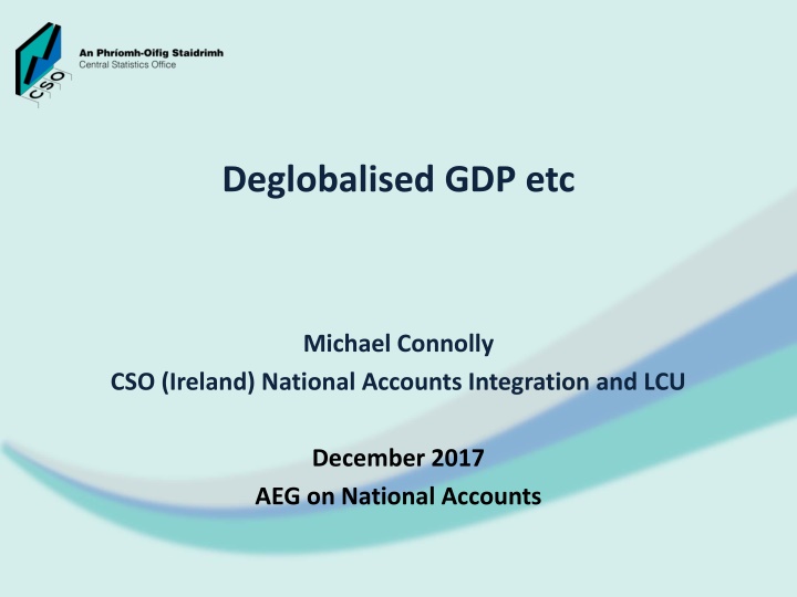 deglobalised gdp etc