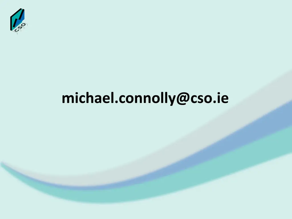 michael connolly@cso ie