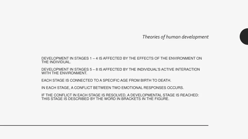 theories of human development 1