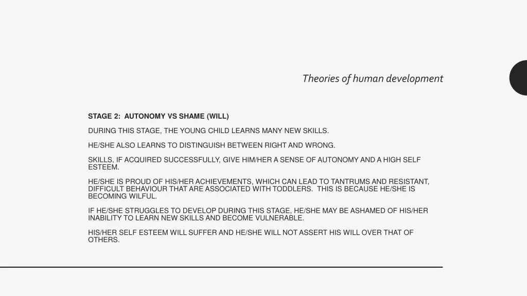 theories of human development 2