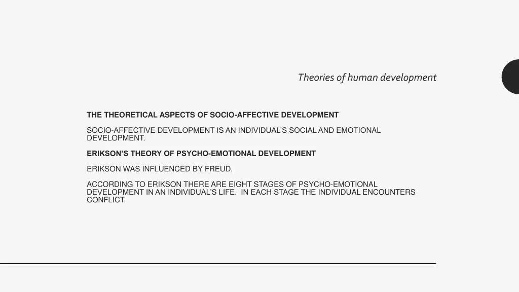 theories of human development