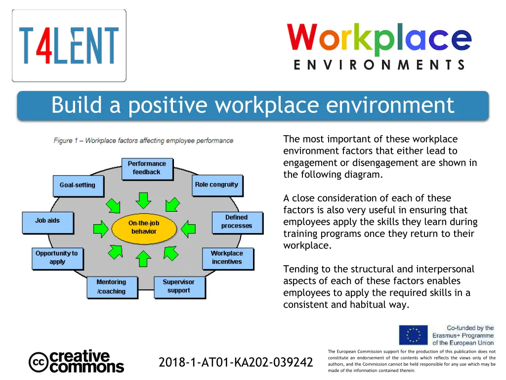 build a positive workplace environment 1