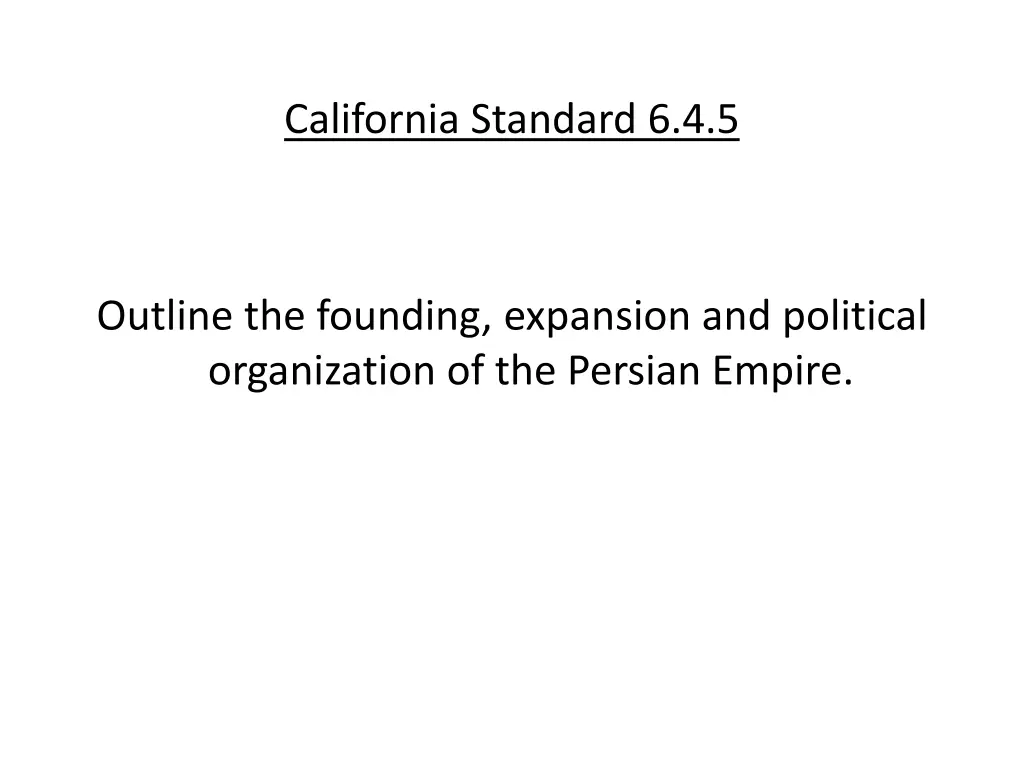 california standard 6 4 5