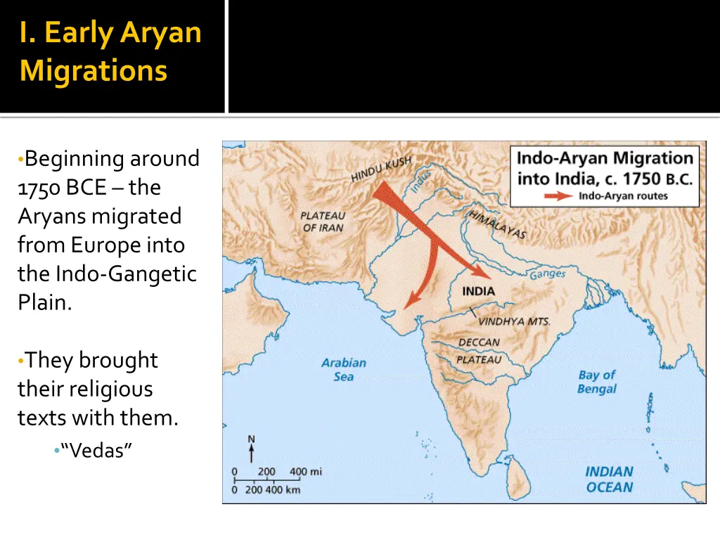i early aryan migrations