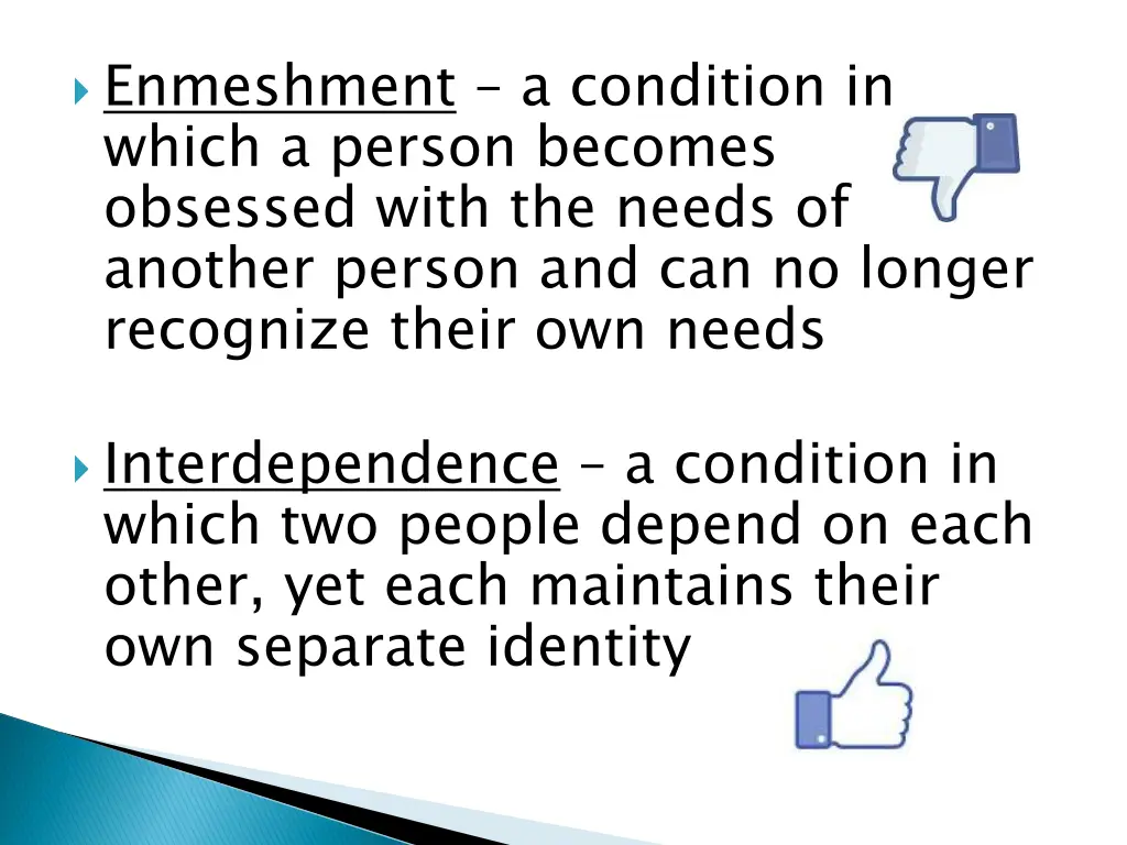 enmeshment a condition in which a person becomes