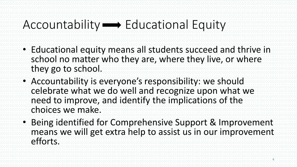 accountability educational equity