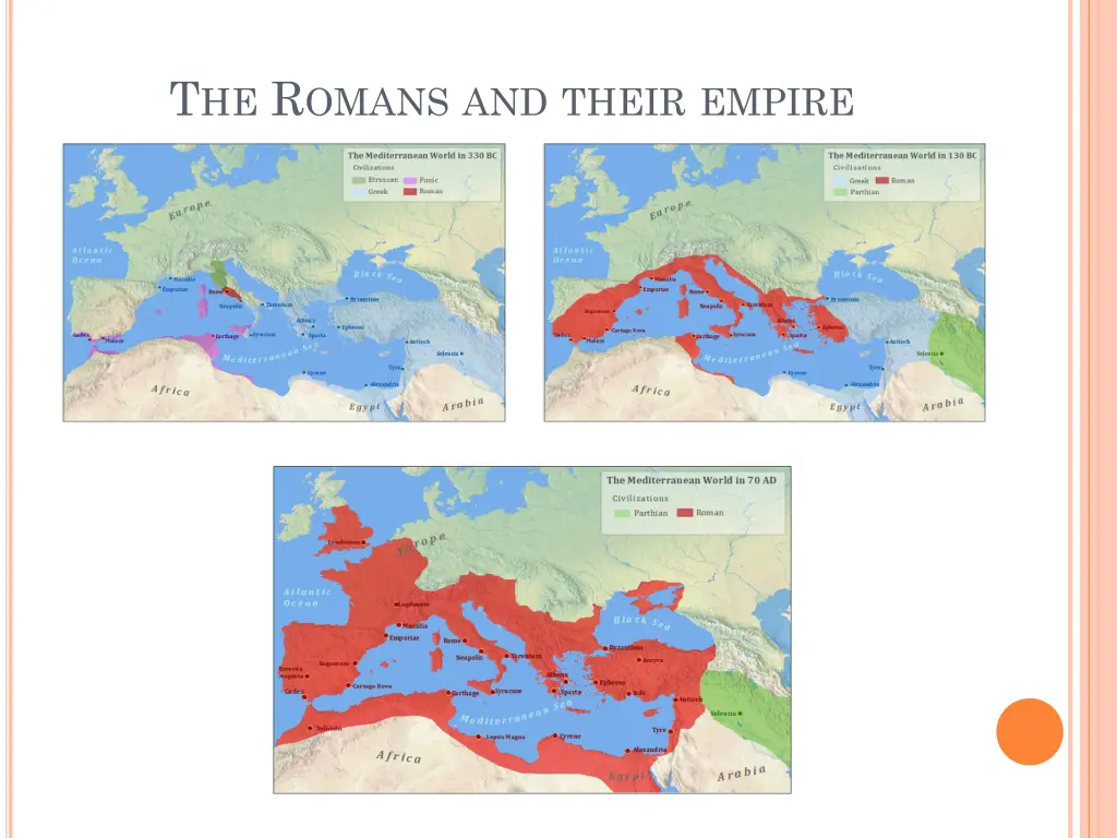 t he r omans and their empire