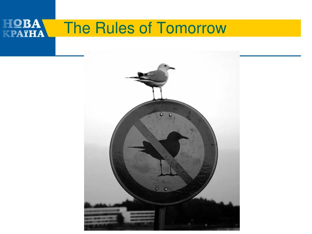 the rules of tomorrow