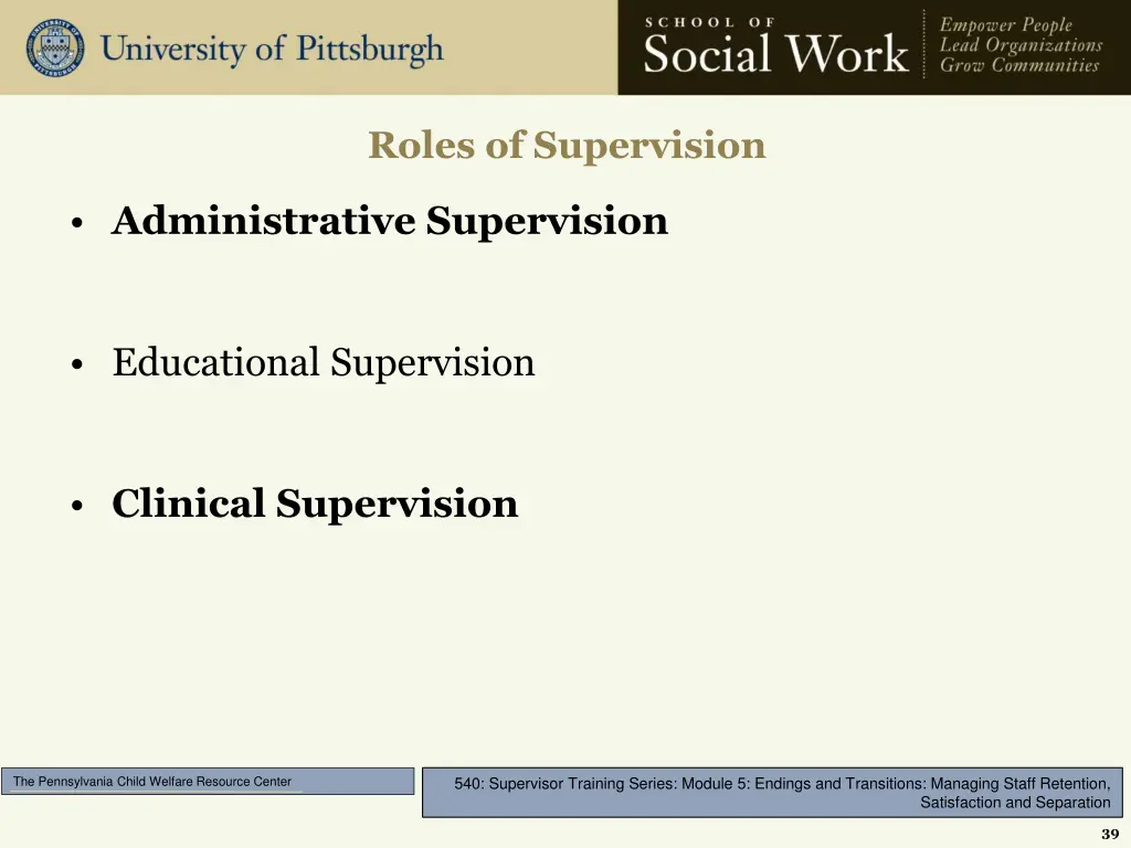 roles of supervision 1