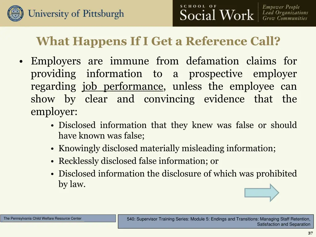 what happens if i get a reference call