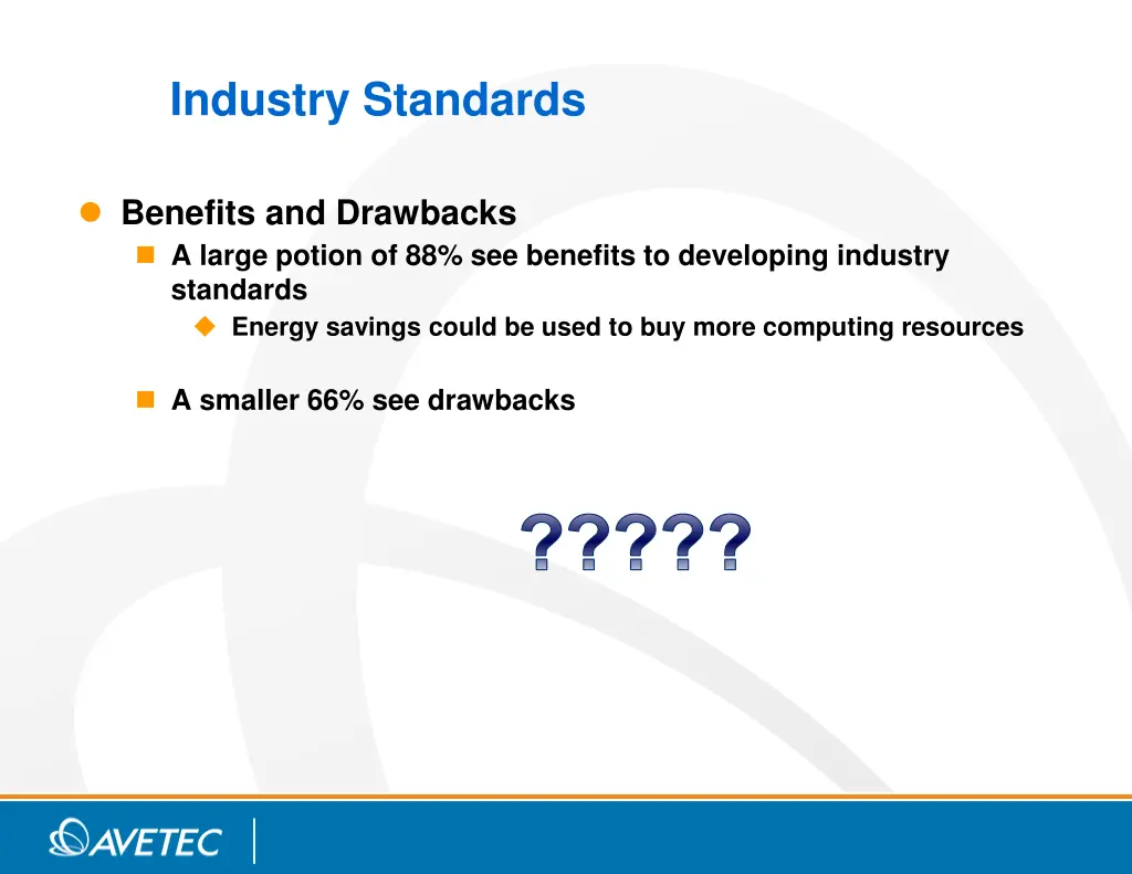 industry standards