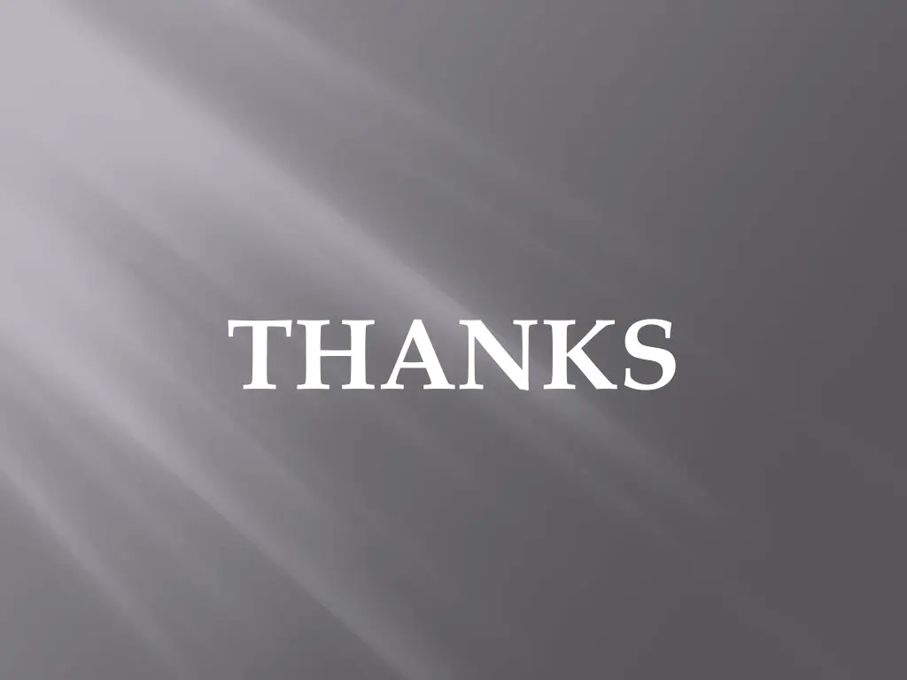 thanks