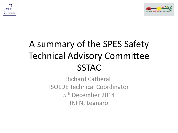 a summary of the spes safety technical advisory
