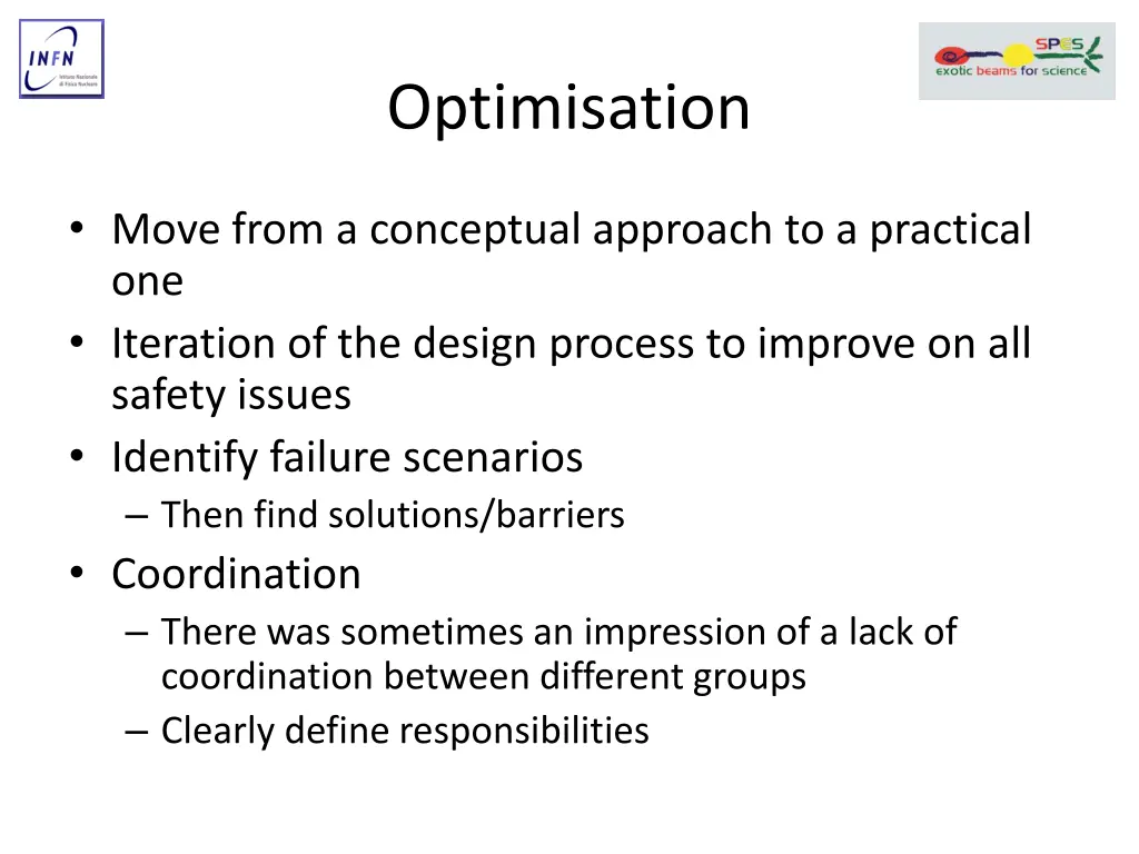 optimisation