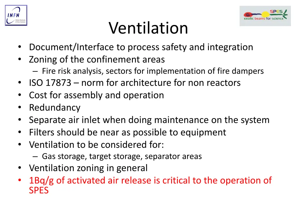 ventilation