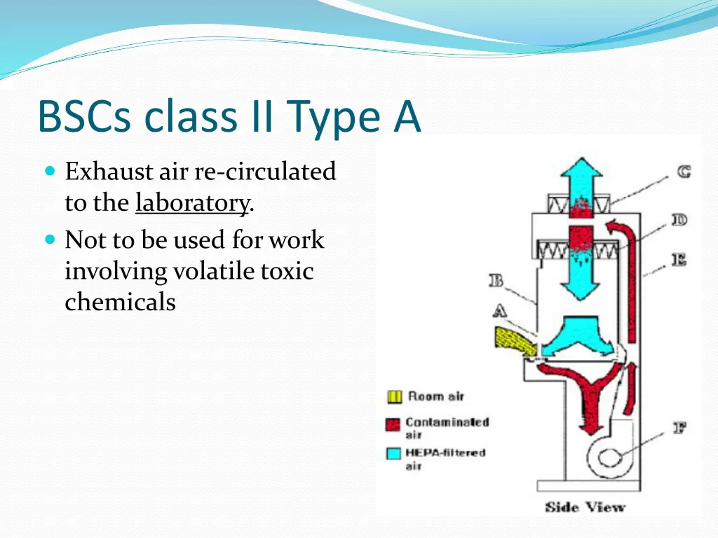 bscs class ii type a