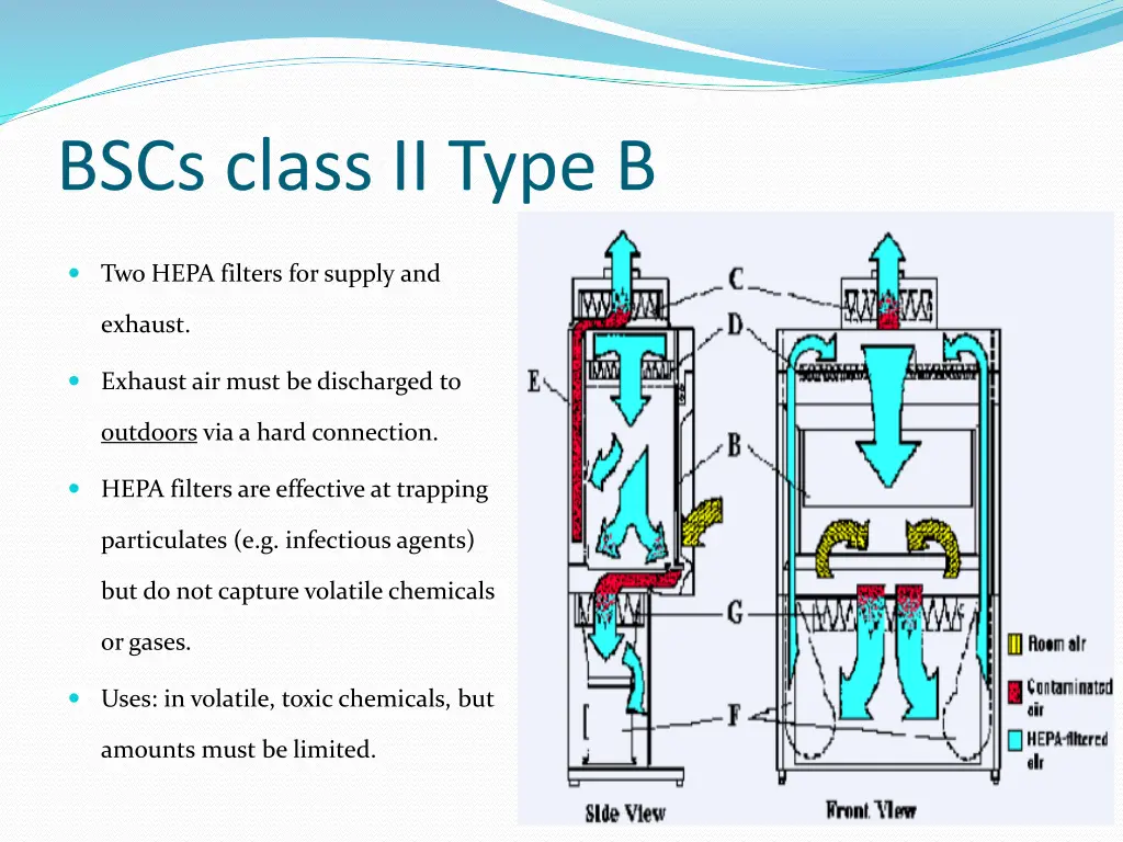 bscs class ii type b