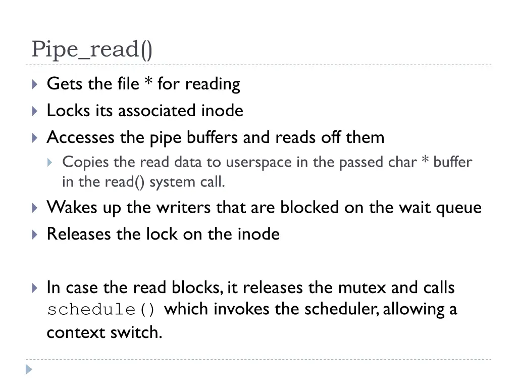 pipe read 1