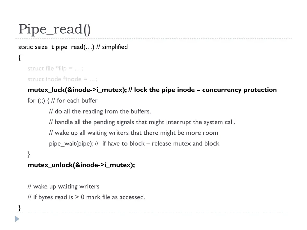 pipe read