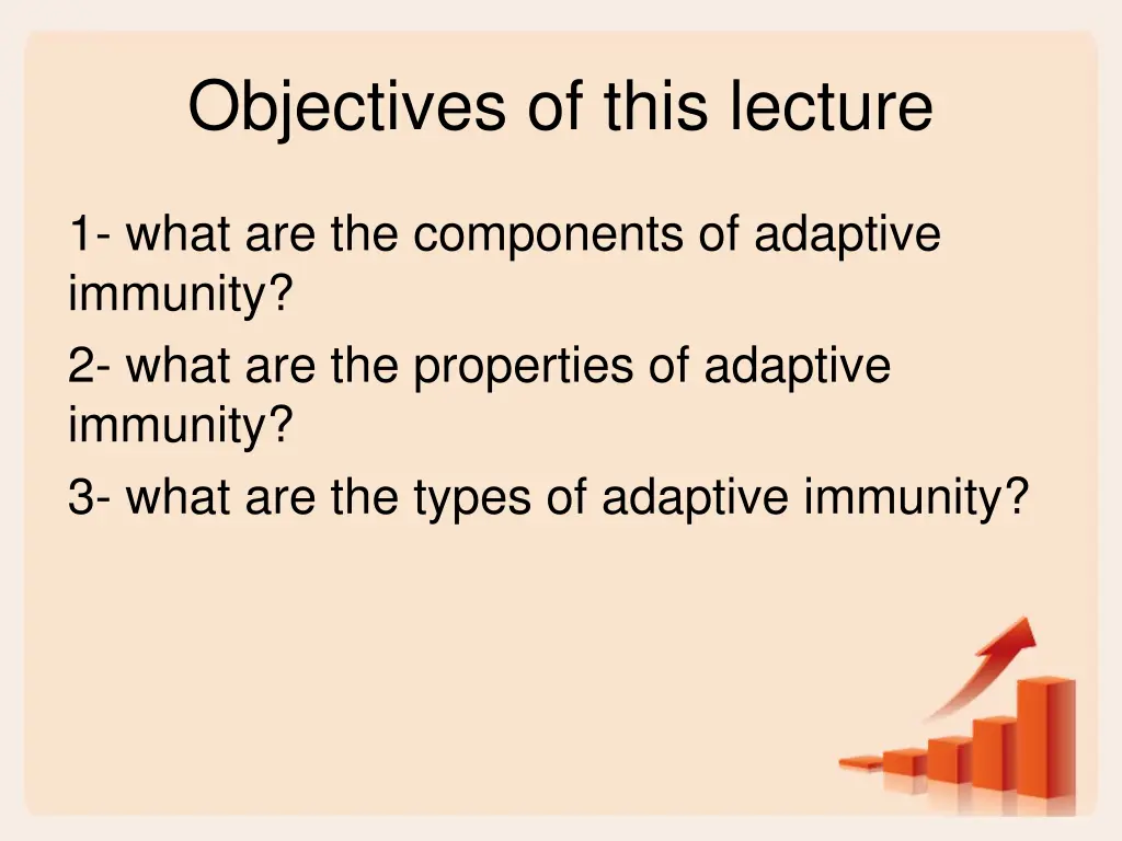 objectives of this lecture