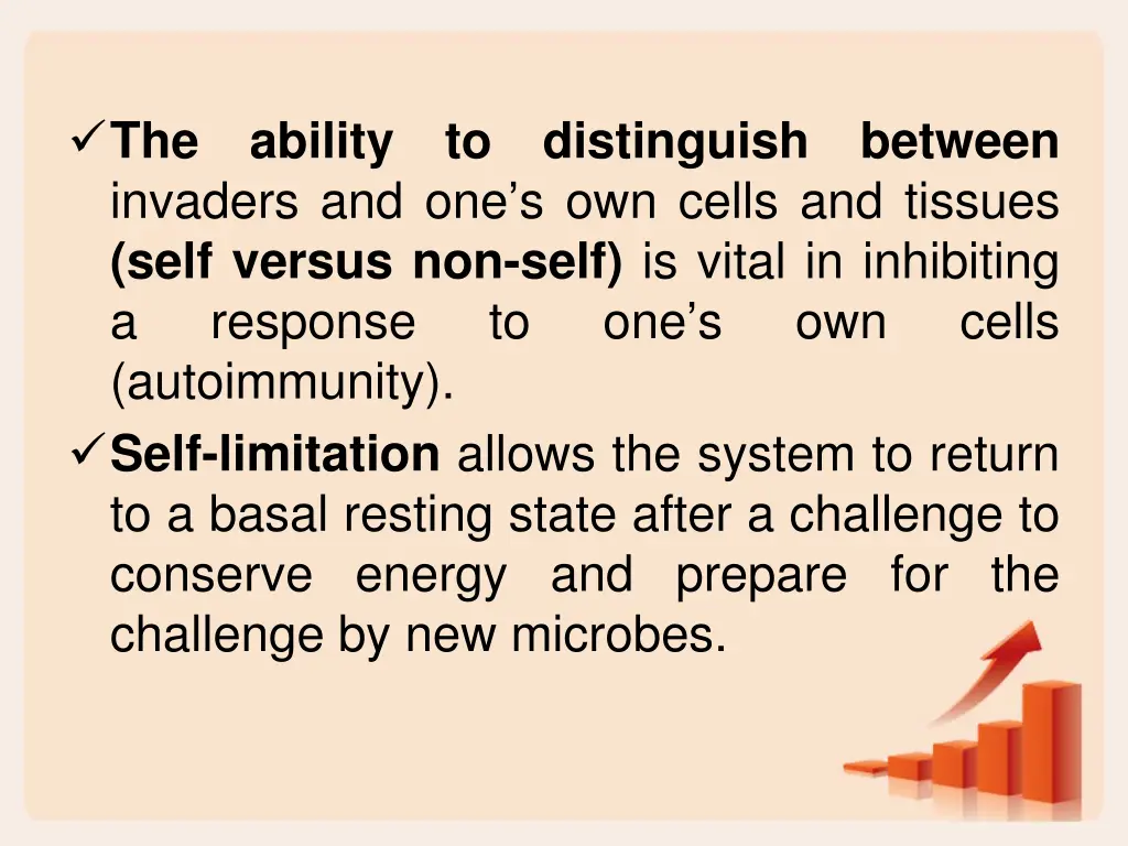 the invaders and one s own cells and tissues self
