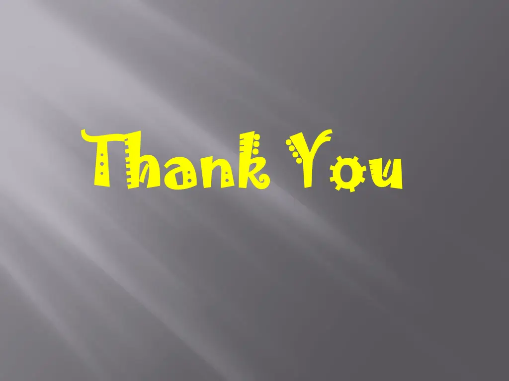 thank you