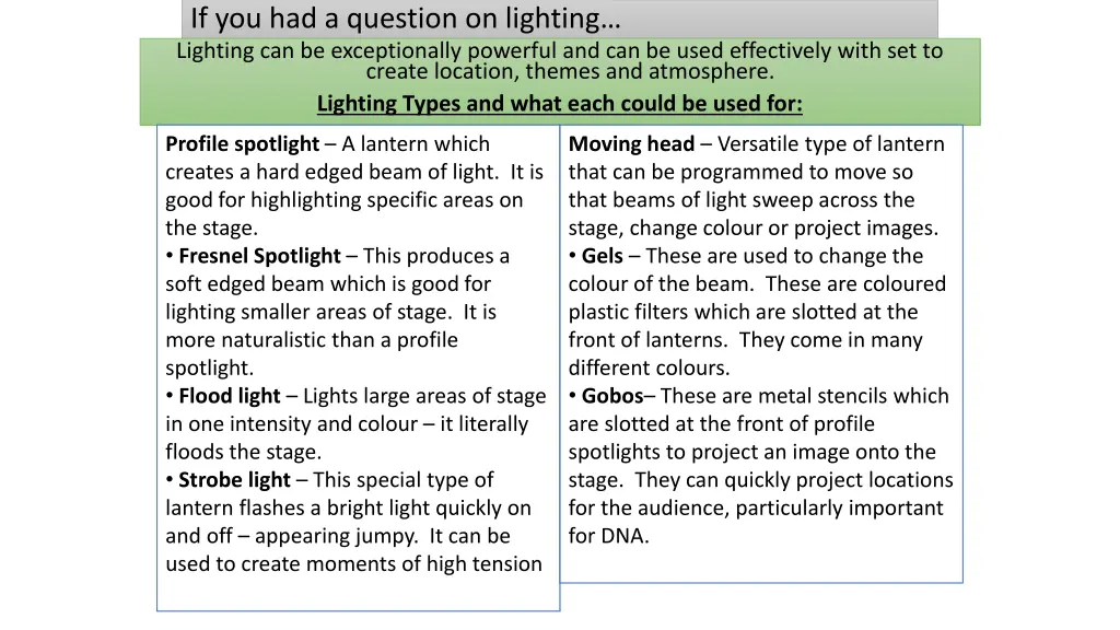 if you had a question on lighting lighting