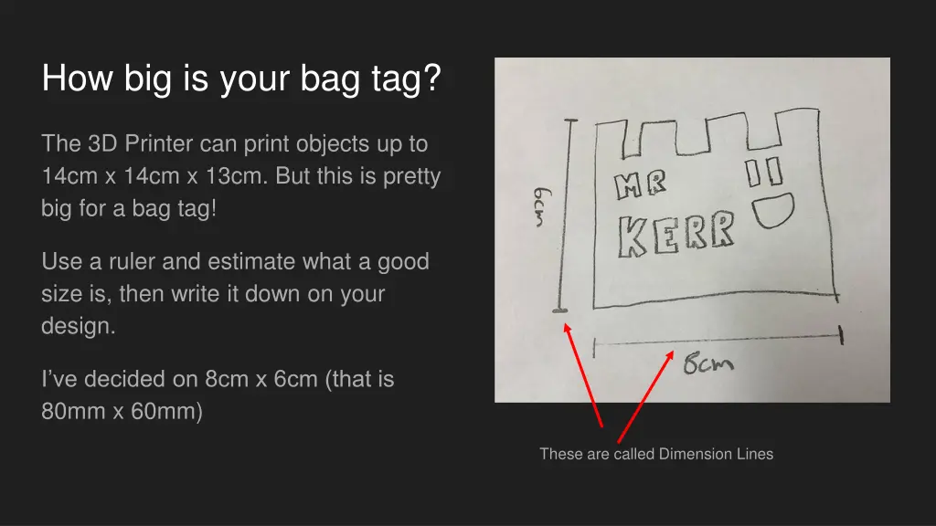 how big is your bag tag