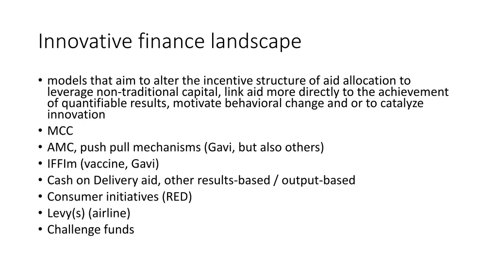 innovative finance landscape 1