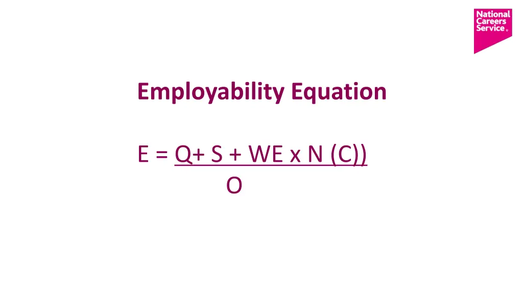 employability equation