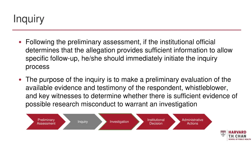inquiry