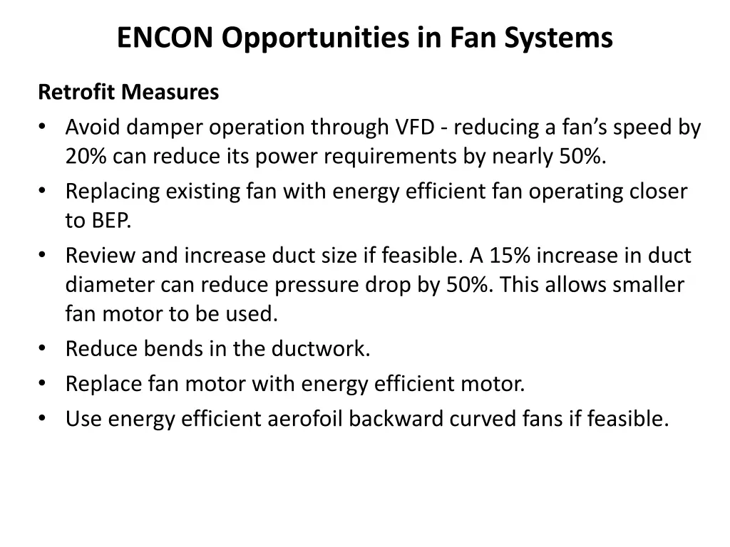 encon opportunities in fan systems 2