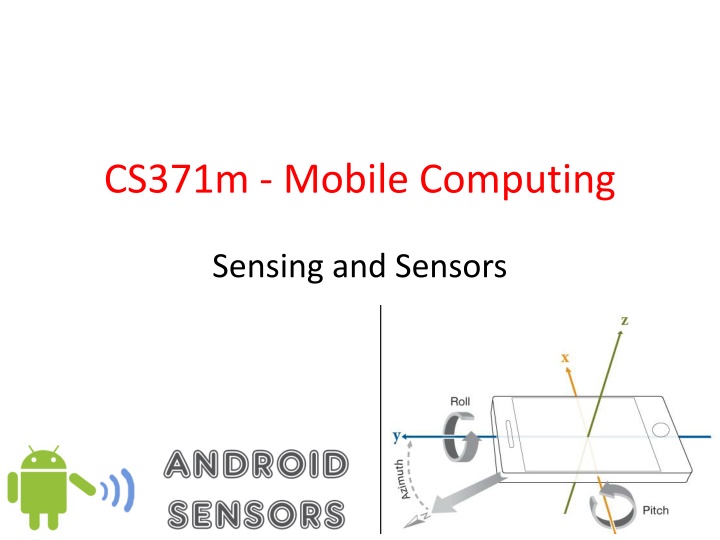 cs371m mobile computing