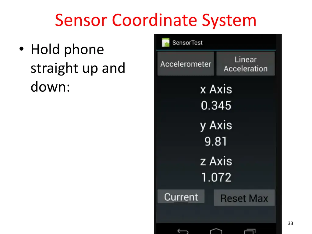 sensor coordinate system 1