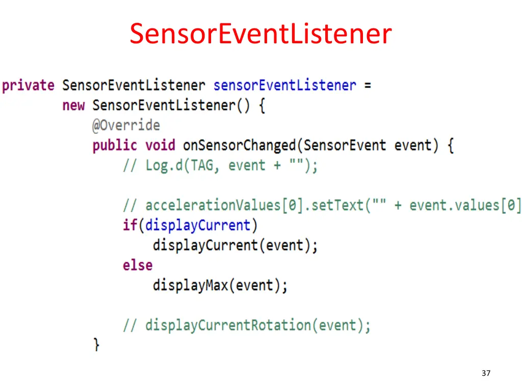sensoreventlistener 1