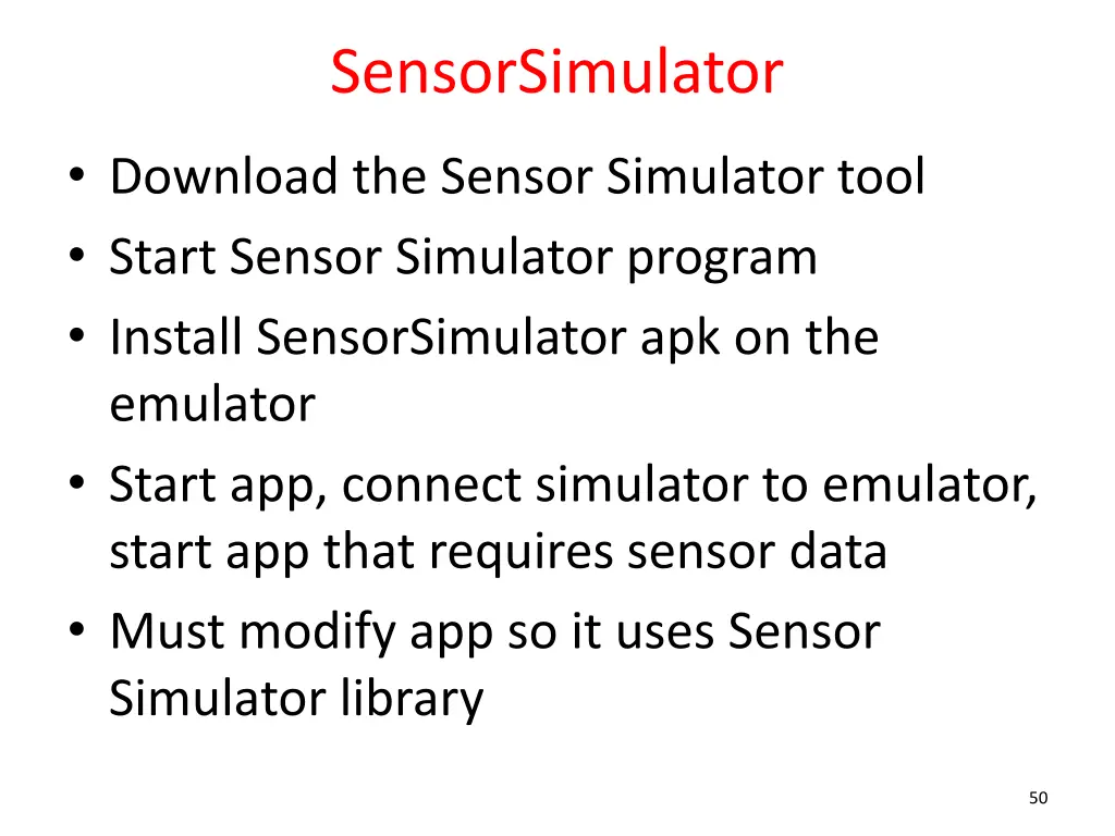 sensorsimulator