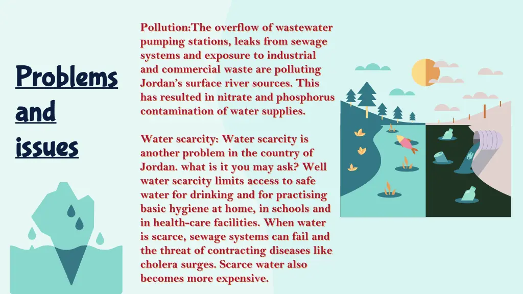 pollution the overflow of wastewater pumping