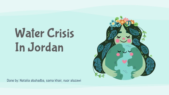 water crisis in jordan