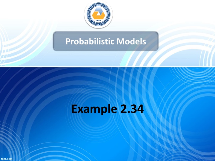 probabilistic models