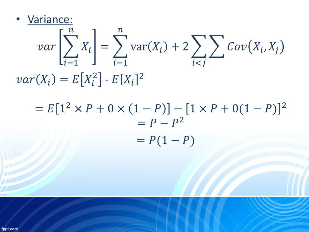 variance