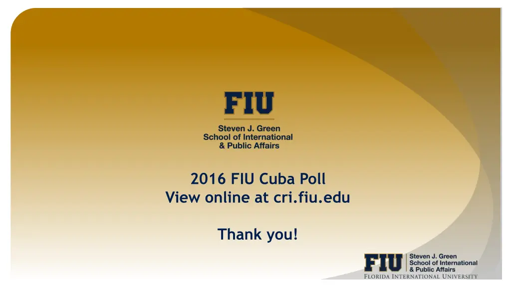 2016 fiu cuba poll view online at cri fiu edu