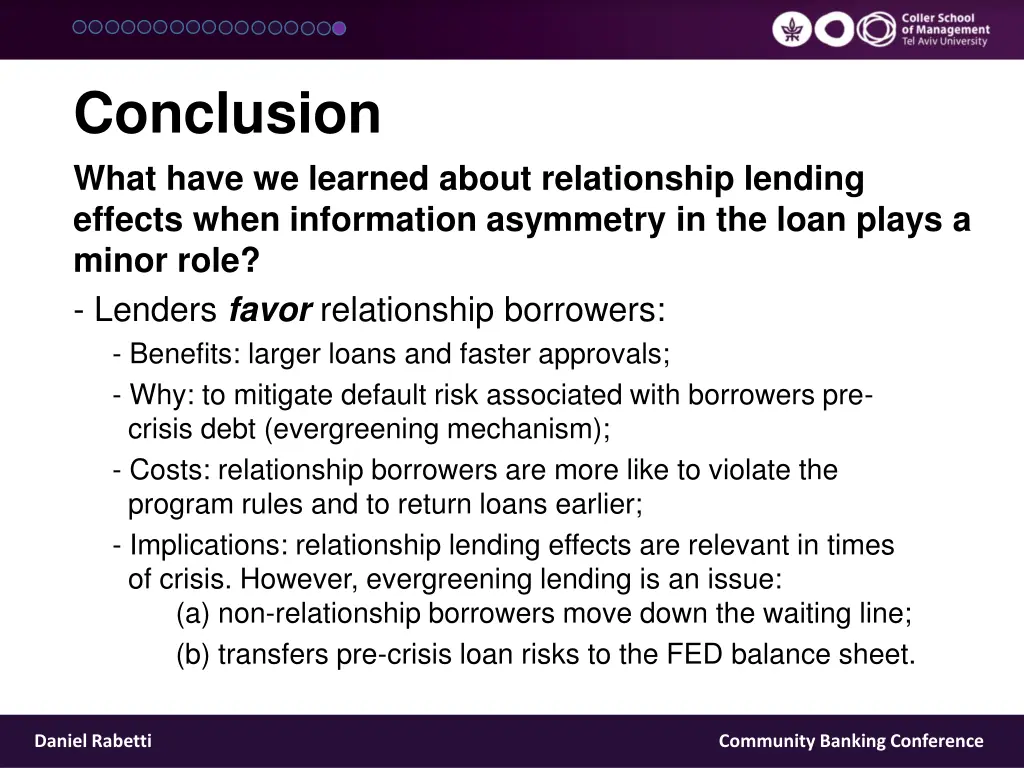 conclusion what have we learned about