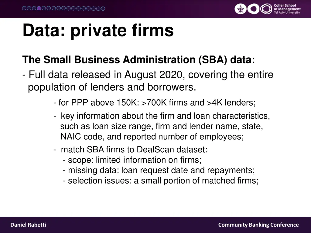 data private firms